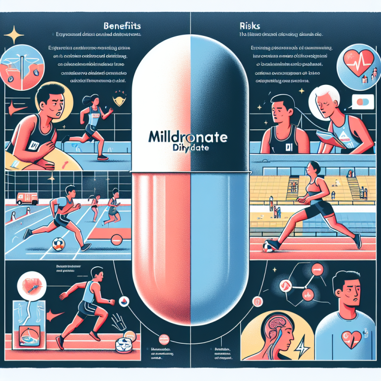 Benefits and risks of mildronate dihydrate in sports