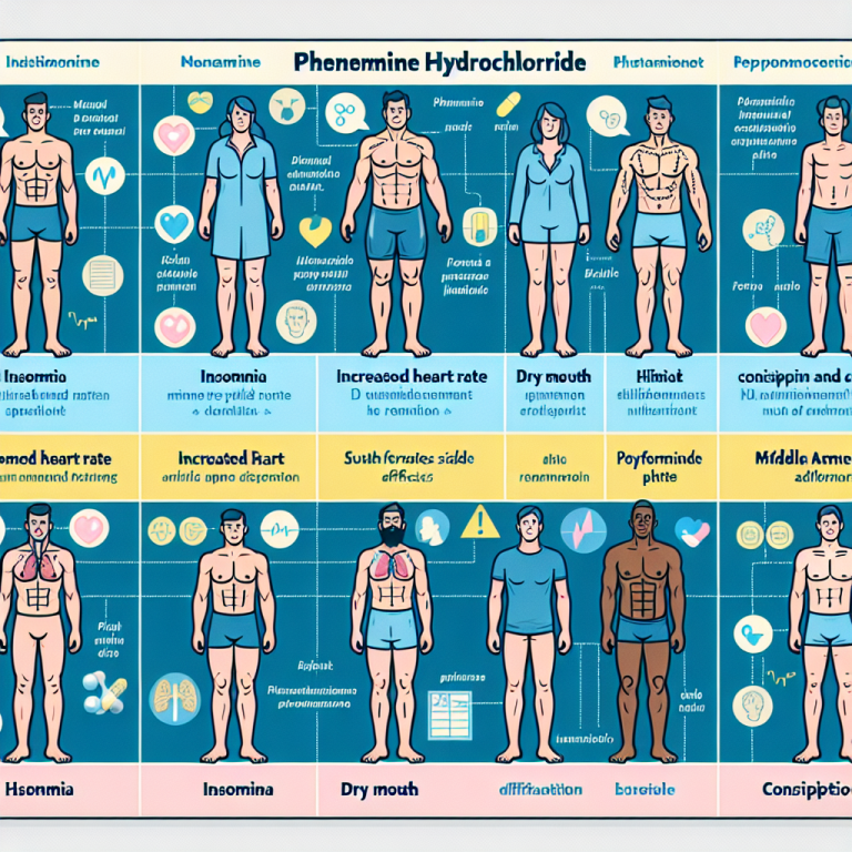 Side effects of phentermine hydrochloride in athletes