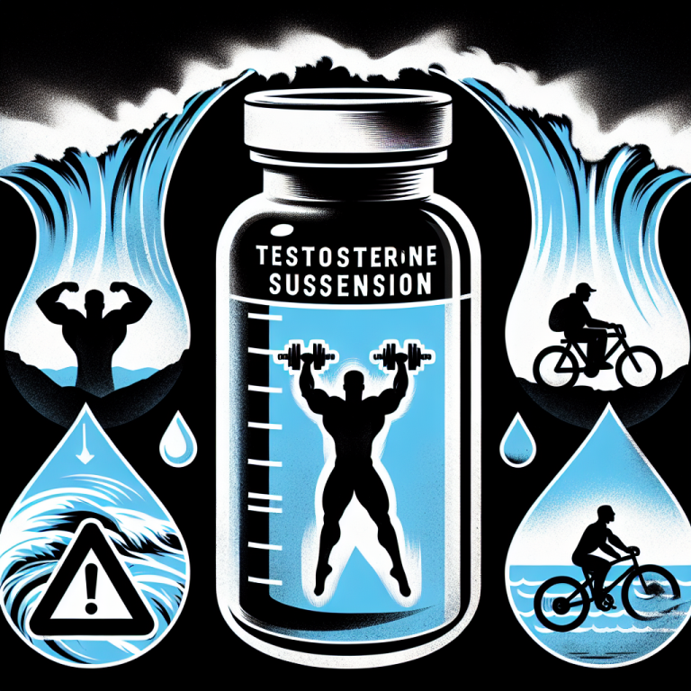 Water-based testosterone suspension: a double-edged weapon for athletes
