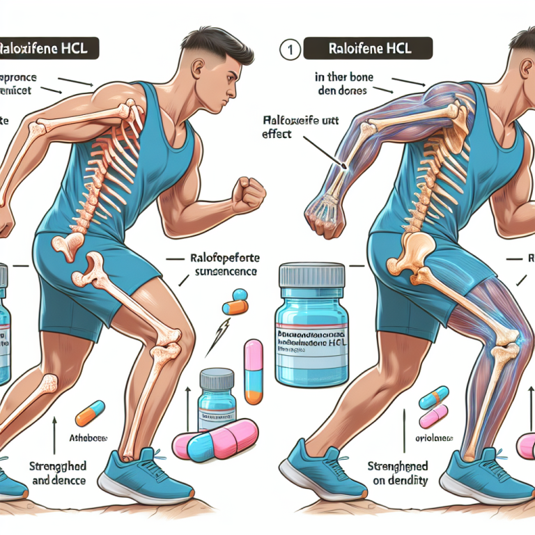 Raloxifene hcl benefits in improving bone density for athletes