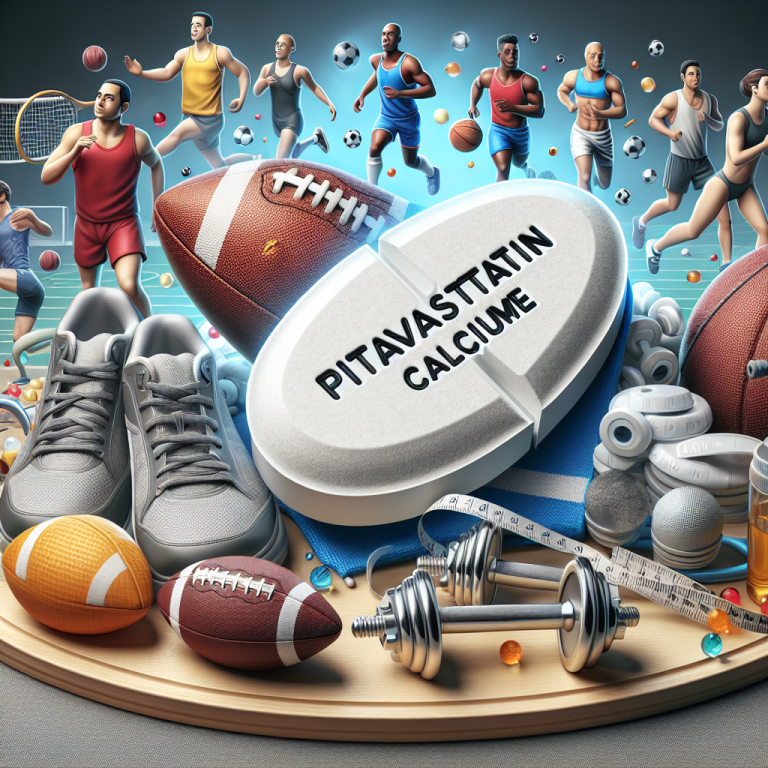 Pitavastatin calcium in cholesterol control for athletes