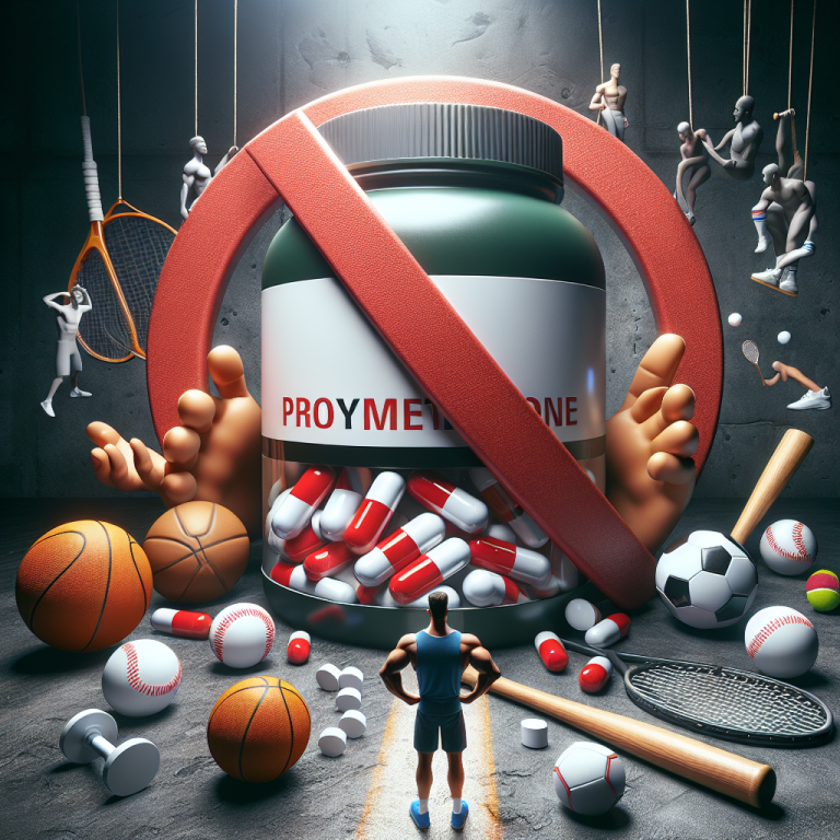 Regulation of oxymetholone tablet use in sports