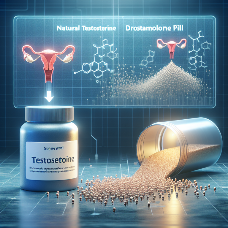 How drostanolone pillole suppresses natural testosterone production