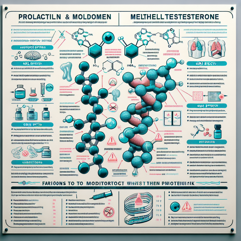 Prolactin and methyltestosterone: what to watch for