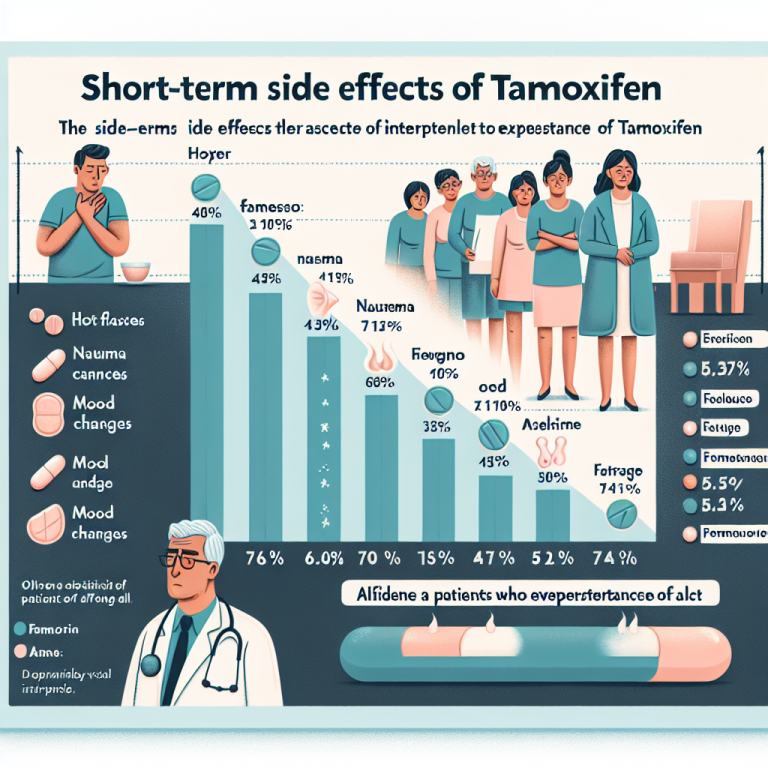 Short-term side effects of tamoxifene