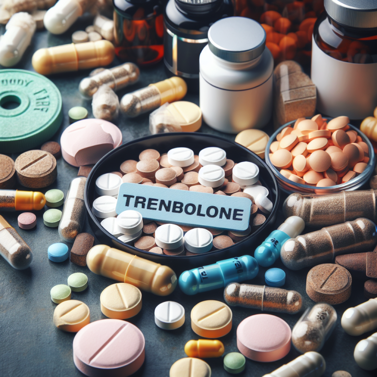 Cutting stack including trenbolone compresse