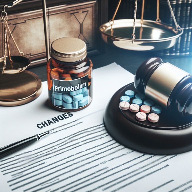 Future legal changes expected for primobolan