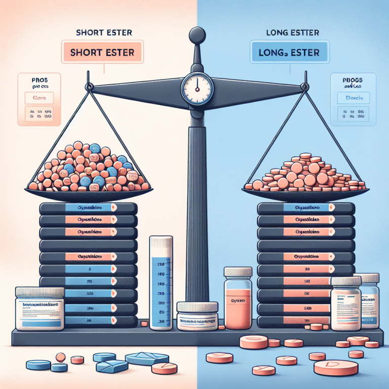 Short ester vs long ester oxymetholone compresse: which to choose